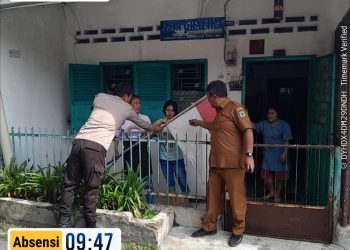 Semarak Kemerdekaan Dimulai dari Rumah, Polsek Siantar Utara Imbau Warga Pasang Bendera Merah Putih