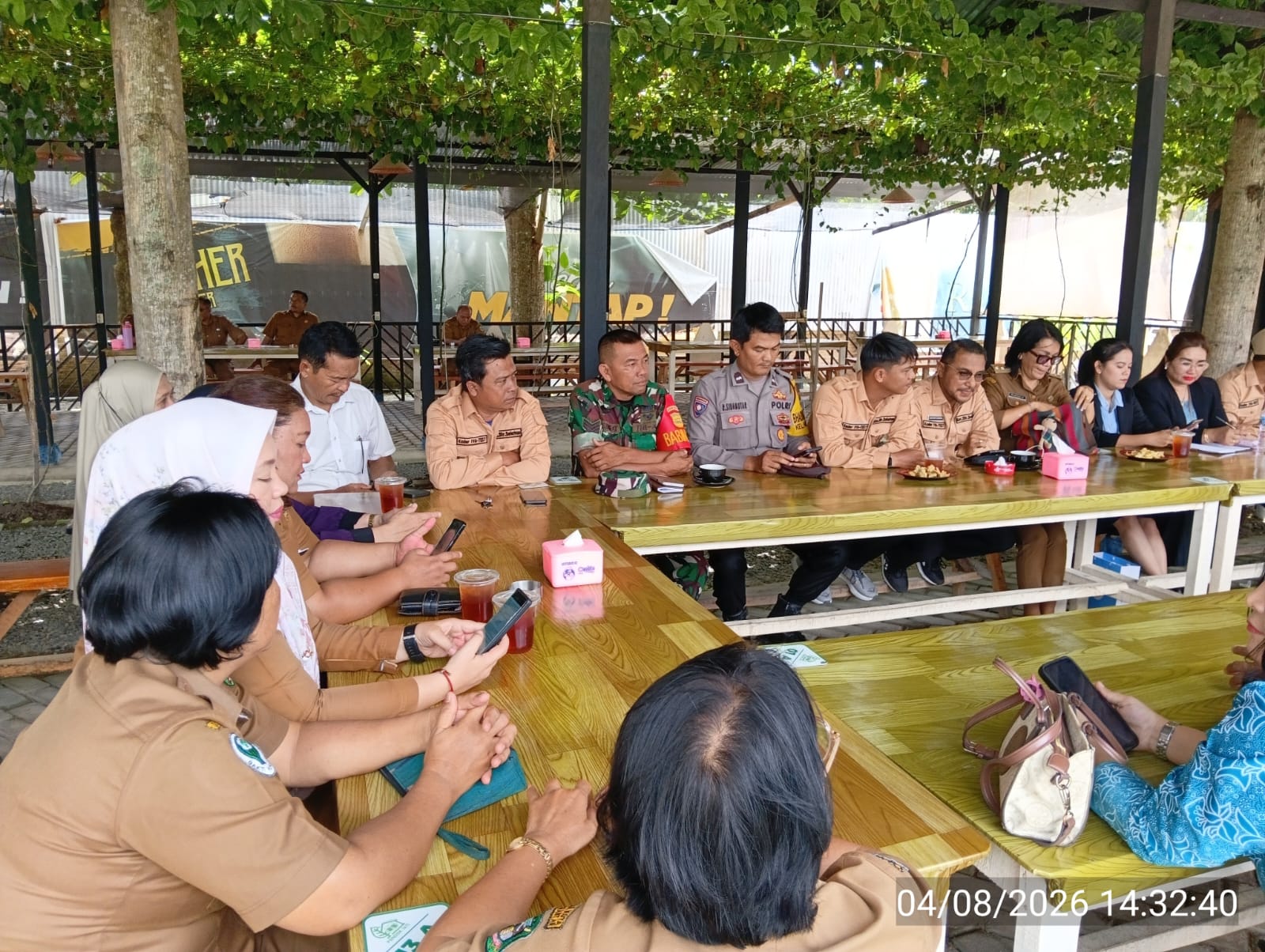 Tak Hanya Jaga Kamtibmas, Polsek Siantar Selatan Juga Dukung Program Deteksi Dini Kanker Serviks
