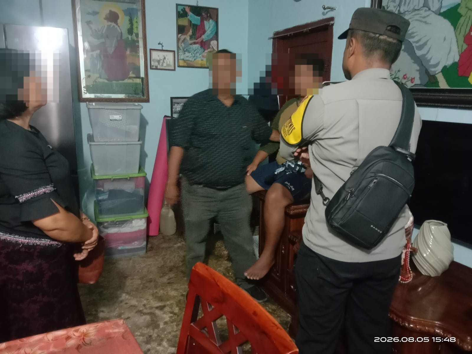 Respons Cepat Laporan CC 110, Polsek Siantar Barat Tangani Dugaan KDRT dan Amankan Pasutri ke Polres