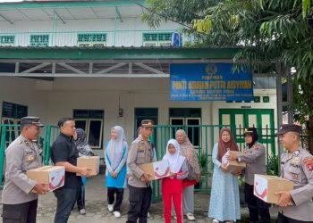 Bukan Sekadar Seremoni Kemerdekaan, Polsek Siantar Utara Hadir Berbagi untuk Anak Panti