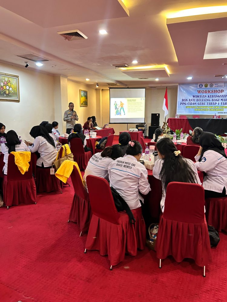 Cegah Bullying Sejak dari Sekolah, Polres Pematangsiantar Bekali Mahasiswa FKIP USI