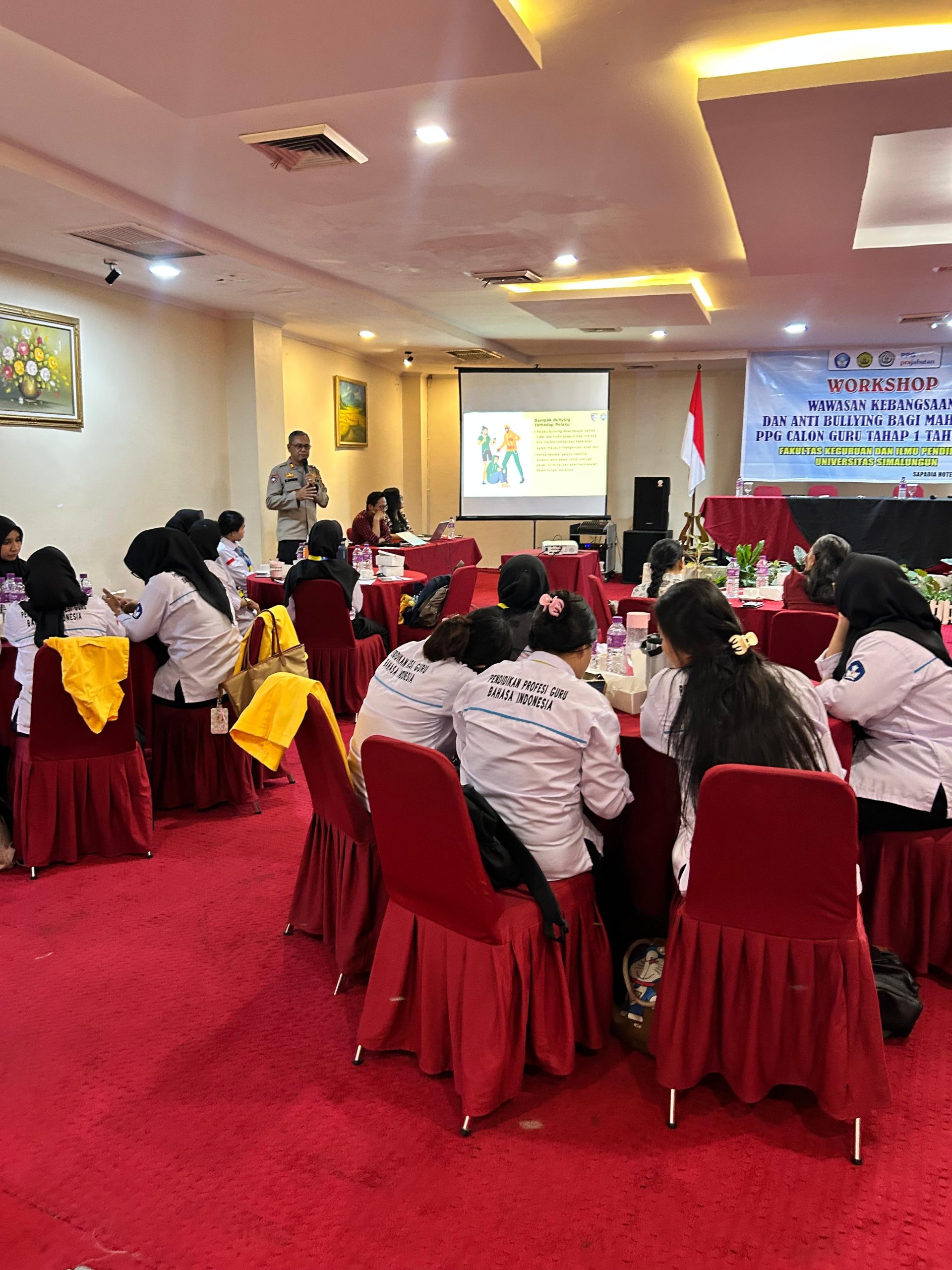 Cegah Bullying Sejak dari Sekolah, Polres Pematangsiantar Bekali Mahasiswa FKIP USI