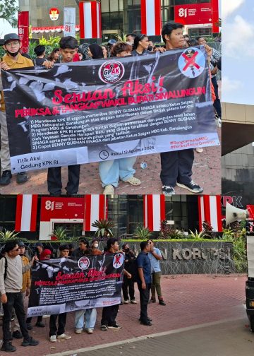 GPAK Kepung KPK, Desak Benny Gusman Sinaga Diperiksa Terkait Dugaan Korupsi MBG Simalungun
