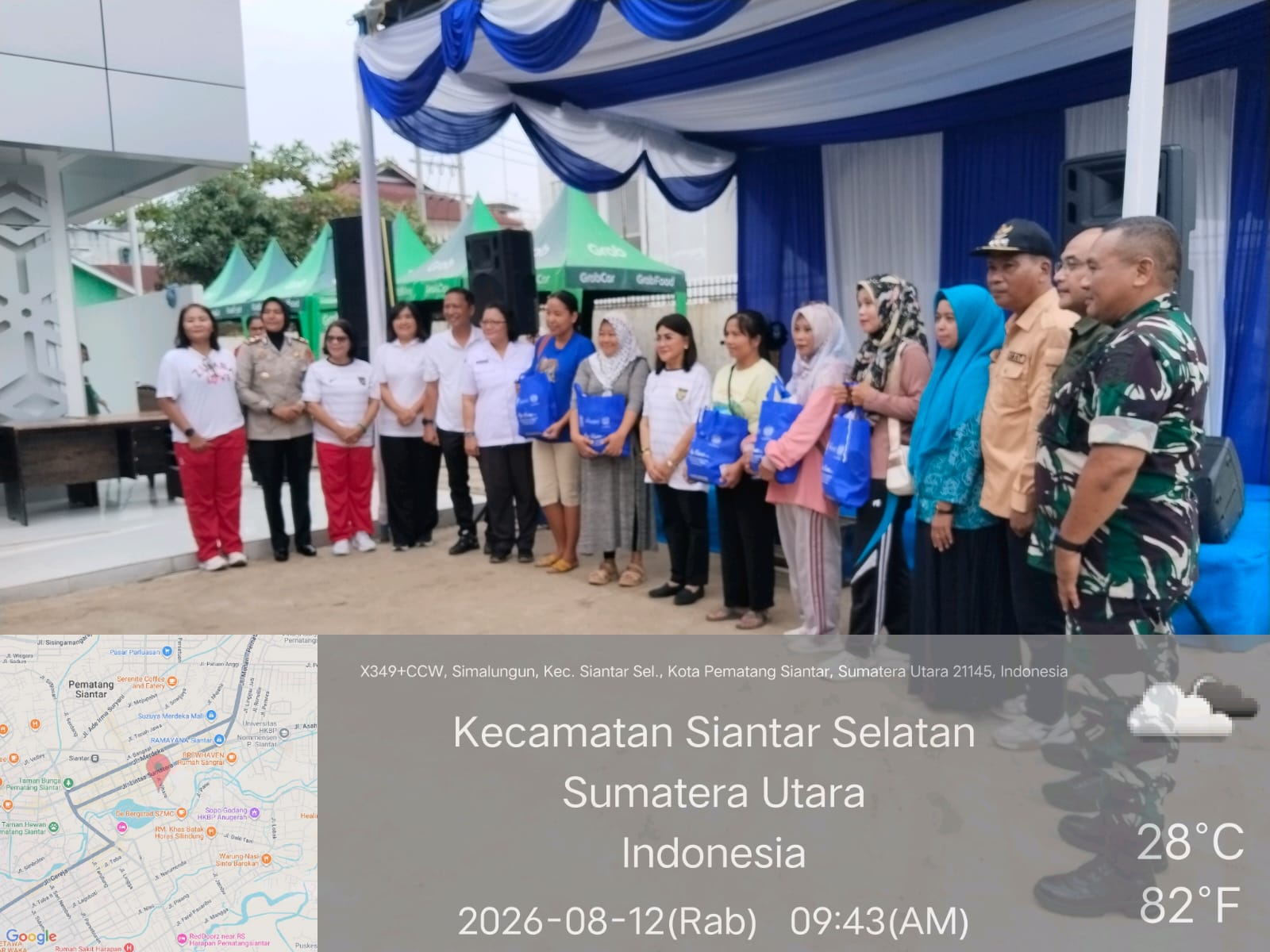 Deteksi Dini Jadi Prioritas, Kapolsek Siantar Selatan Turun Langsung Dukung Gebyar IVA Test 2026