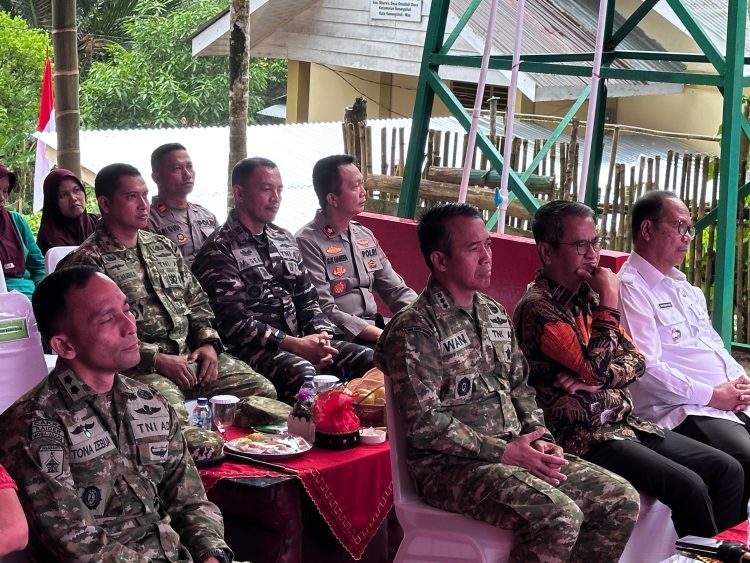 Dari Nias untuk Indonesia, Pangdam I/BB Resmikan Program Jembatan dan Sumur Bor Nasional, Brimob Hadir Bersinergi