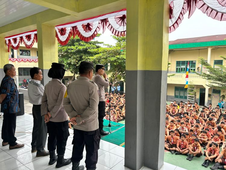 Tawuran Mengintai Pelajar, Polsek Siantar Barat Turun ke YP Taman Siswa: Polisi Tekankan Bahaya Bullying dan Kenakalan Remaja