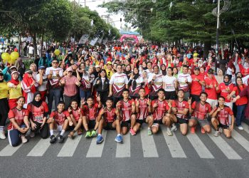 Ketua KONI Riau Siahaan Dorong Semarak Olahraga Siantar, Fun Run 8,1K Meriahkan HUT ke-81 RI