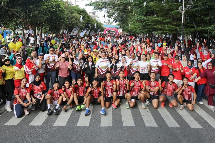 Ketua KONI Riau Siahaan Dorong Semarak Olahraga Siantar, Fun Run 8,1K Meriahkan HUT ke-81 RI