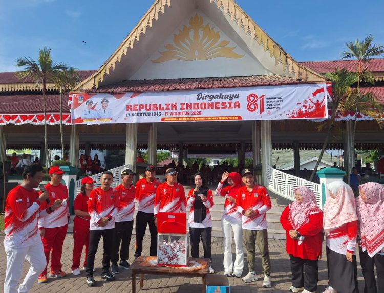 Brimob Sumut dan Masyarakat Tebing Tinggi Kobarkan Semangat Kemerdekaan Lewat Fun Walk dan Car Free Day