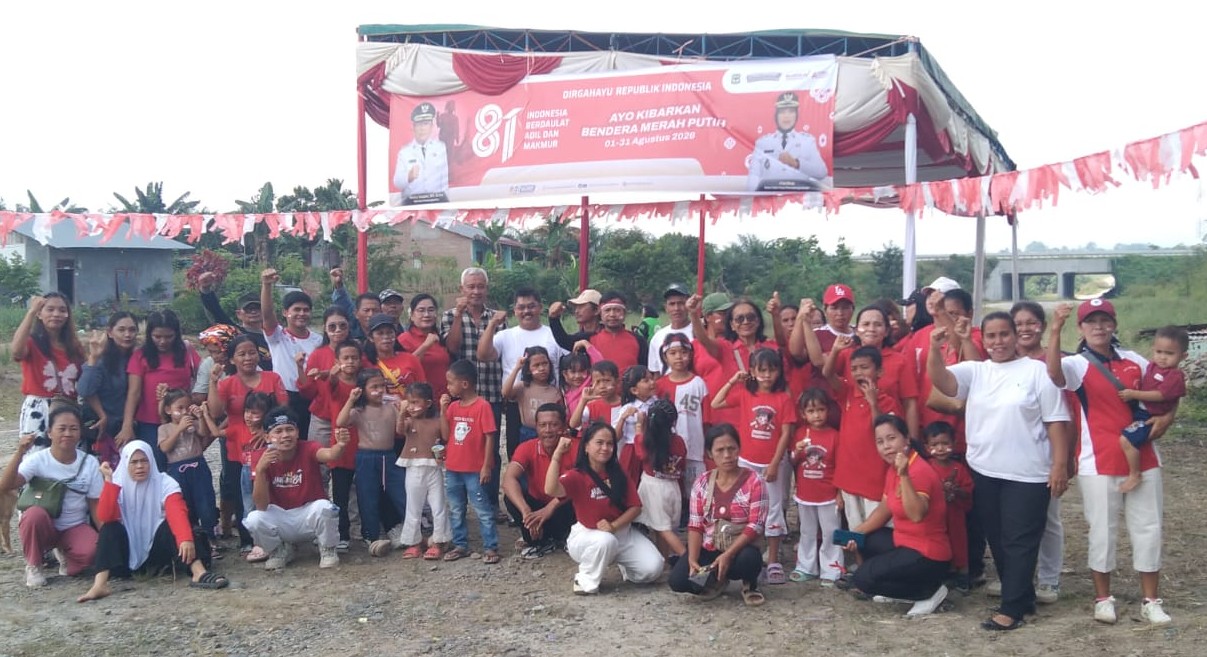 FUTASI Pematangsiantar Perjuangan Nyalakan Semangat Kemerdekaan di Kampung Baru, HUT ke-81 RI Dirayakan Penuh Kebersamaan
