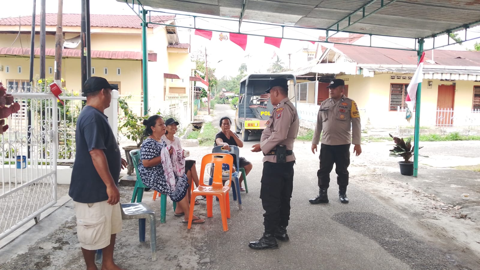 Patroli Siang Polsek Siantar Selatan Sisir Titik Rawan, 3C Jadi Sasaran Utama