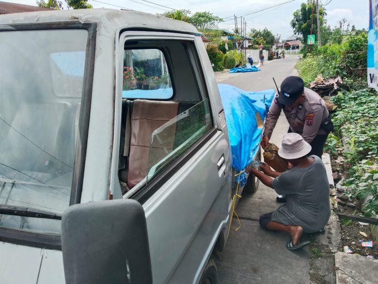 Bukan Sekadar Panen, Polsek Siantar Selatan Dampingi Petani Binaan Serahkan 700 Kg Jagung ke Bulog
