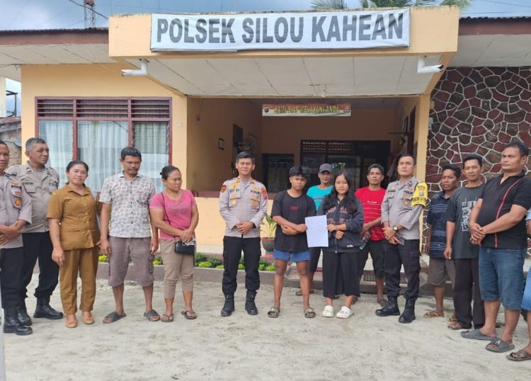 Pelajar Dihadang Saat Berangkat Sekolah, Polsek Silou Kahean Bergerak Cepat dan Berujung Damai
