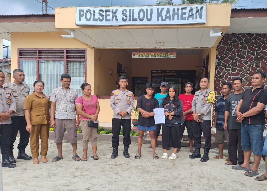 Pelajar Dihadang Saat Berangkat Sekolah, Polsek Silou Kahean Bergerak Cepat dan Berujung Damai