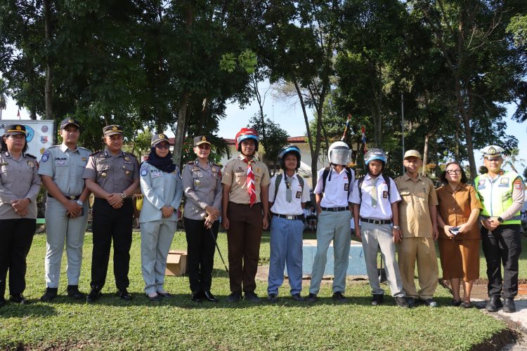 Sambut Hari Jadi Polwan ke-78, Polres Pematangsiantar Edukasi Pelajar: Stop Bullying, Tertib Lalu Lintas dan Jauhi Narkoba