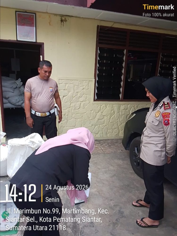 Kawal Petani hingga Bulog, Kapolsek Siantar Selatan Dukung Penguatan Ketahanan Pangan