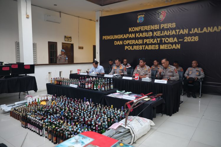 Dalam 300 Hari, Polrestabes Medan Sikat Rayap Besi dan Geng Motor