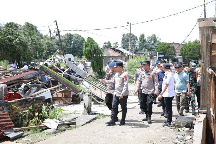 150 Rumah Terdampak Puting Beliung, Polisi Antisipasi Pencurian Material Rumah