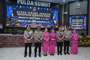 Brimob Polda Sumut Hadiri Sertijab Wakapolda, Momentum Penguatan Soliditas dan Sinergitas