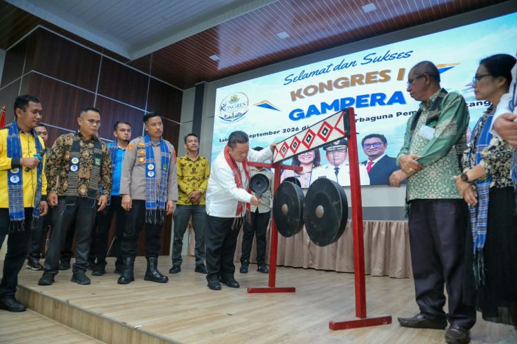 Wali Kota Wesly Buka Kongres I Gampera, Dorong Pemuda Hadir Melayani dan Berkarya untuk Masyarakat