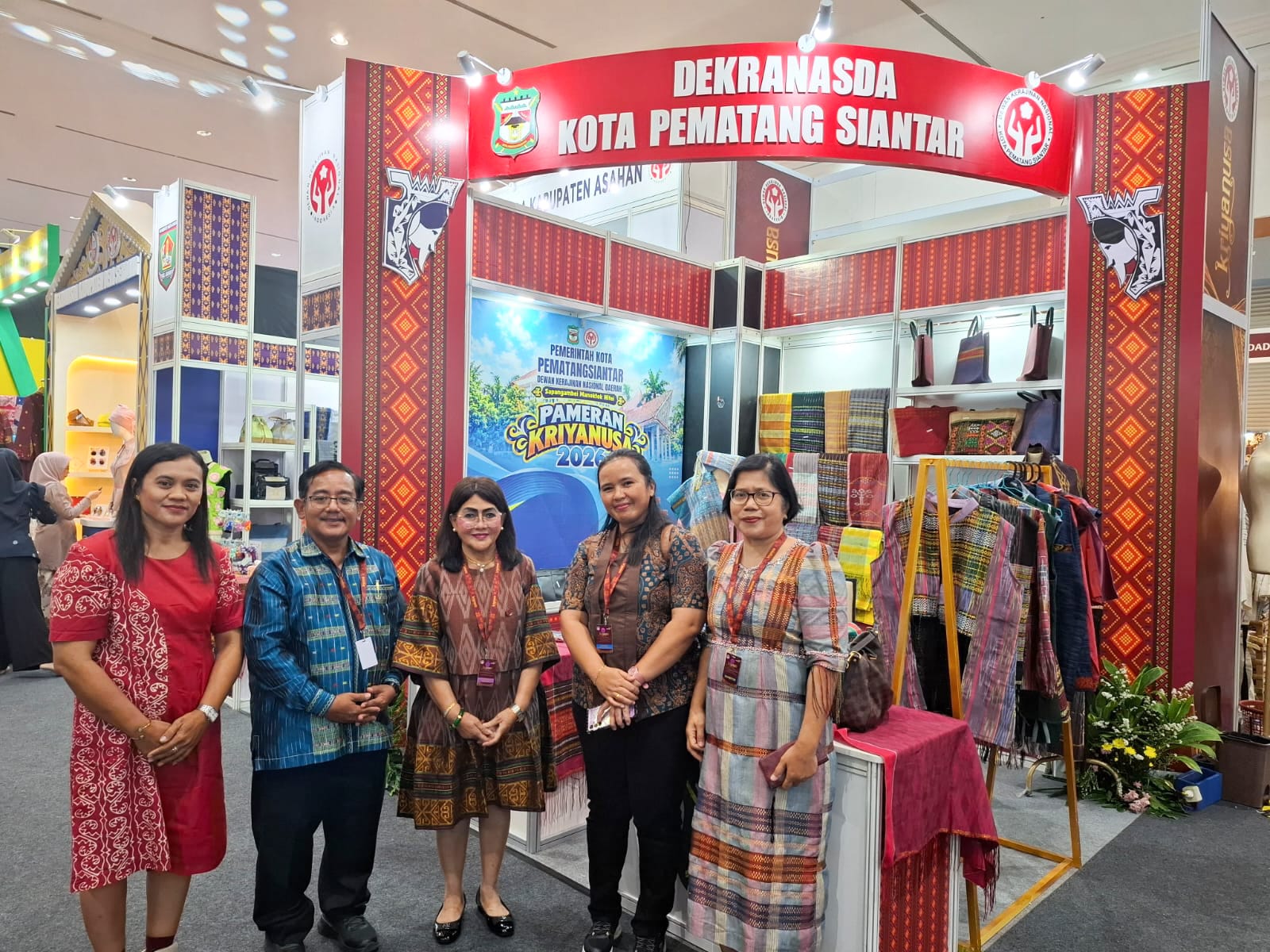 Hadiri Kriyanusa 2026, Dekranasda Pematangsiantar Dorong Perajin Lokal Naik Kelas
