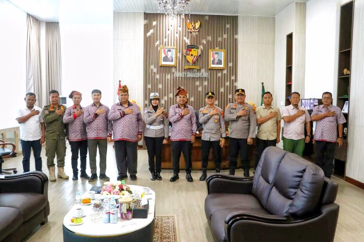 Kapolres dan Bupati Simalungun Perkuat Komunikasi, Antisipasi Konflik dan Gangguan Kamtibmas