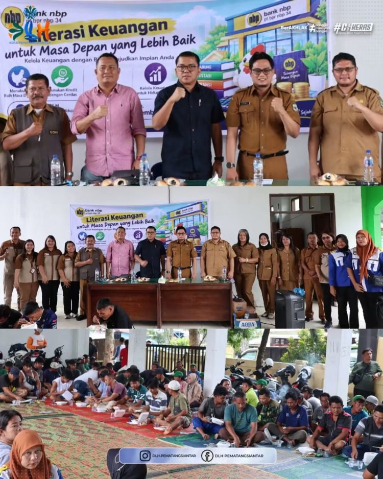 DLH Siantar Gandeng Bank NBP, Petugas Kebersihan Didorong Melek Finansial dan Waspada Pinjol Ilegal