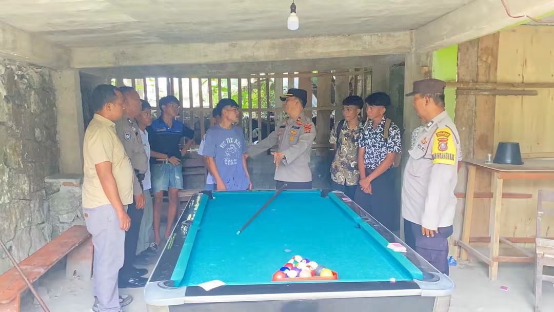 Asyik Main Biliar Saat Jam Sekolah, 10 Pelajar Terjaring Operasi Kasih Sayang