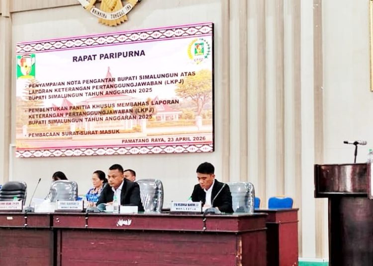 Pemkab Simalungun Serahkan LKPJ 2025 ke DPRD, Fokus Perkuat PAD dan Percepat Pembangunan Daerah