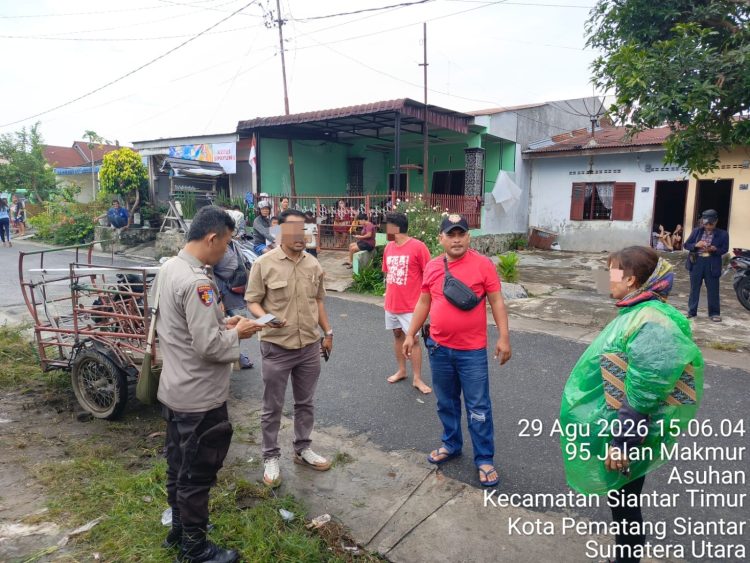 Respons Cepat Call Center 110, Polsek Siantar Timur Pastikan Laporan Keributan Terkendali