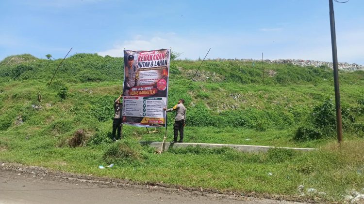 Jaga Sumut Bebas Karhutla, Polsek Siantar Martoba Perkuat Edukasi Warga di Jalan Rondahaim