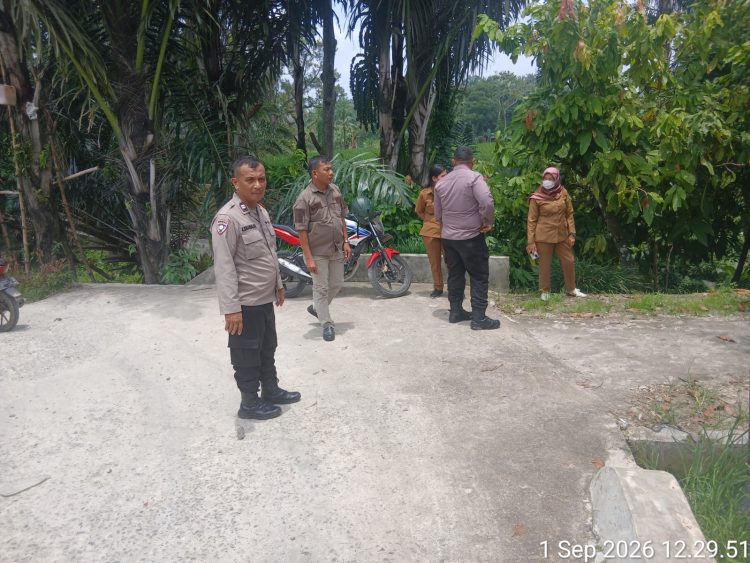 Jembatan Rusak Jadi Akses Utama 90 Hektare Persawahan, Kapolsek Siantar Marihat Bergerak