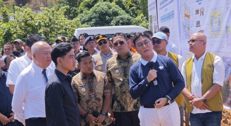 Wapres Gibran Tinjau Huntap Aek Parombunan Sibolga, Kapolres Hadir Kawal Kunjungan Kerja