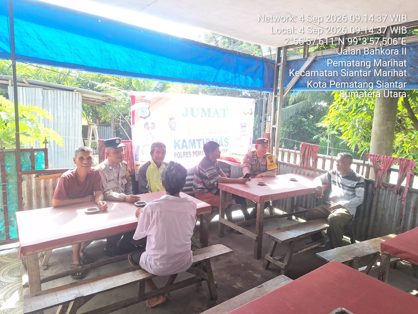 Bukan Sekadar Patroli, Polsek Siantar Marihat Buka Ruang Curhat Kamtibmas Bersama Warga