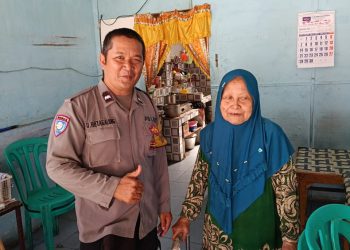 Tak Sekadar Patroli, Bhabinkamtibmas Siantar Timur Hadir Menyapa dan Lindungi Warga Lansia