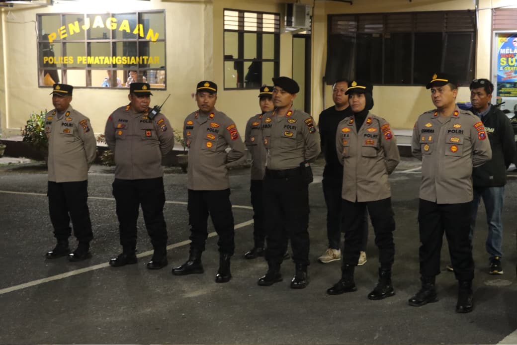 Kapolres Pematangsiantar Pimpin KRYD, Geng Motor hingga Balap Liar Jadi Sasaran Patroli Malam