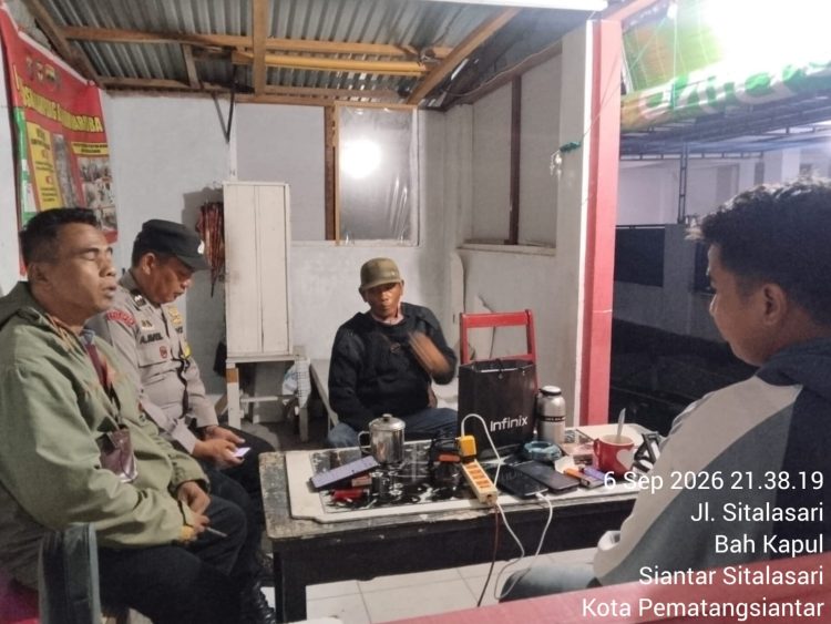 Lewat SALING, Polsek Siantar Martoba Perkuat Sinergi Warga dan Jaga Kamtibmas
