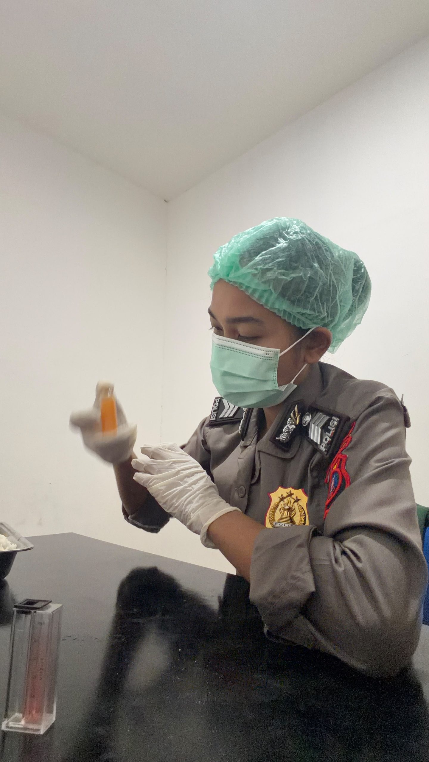Sebelum Dibagikan ke Ribuan Penerima, Dokkes Polres Pematangsiantar Periksa Keamanan Menu MBG