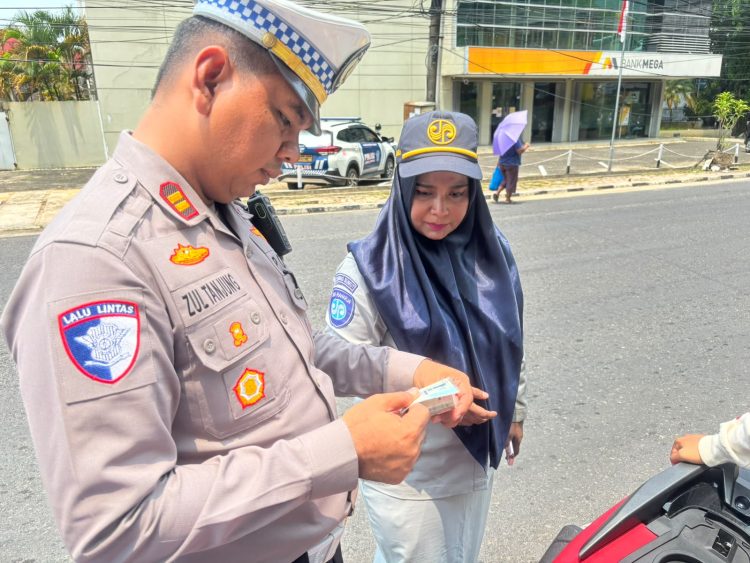 Operasi Gabungan di Tangga Seratus, Polisi Periksa Pajak dan Dokumen Kendaraan