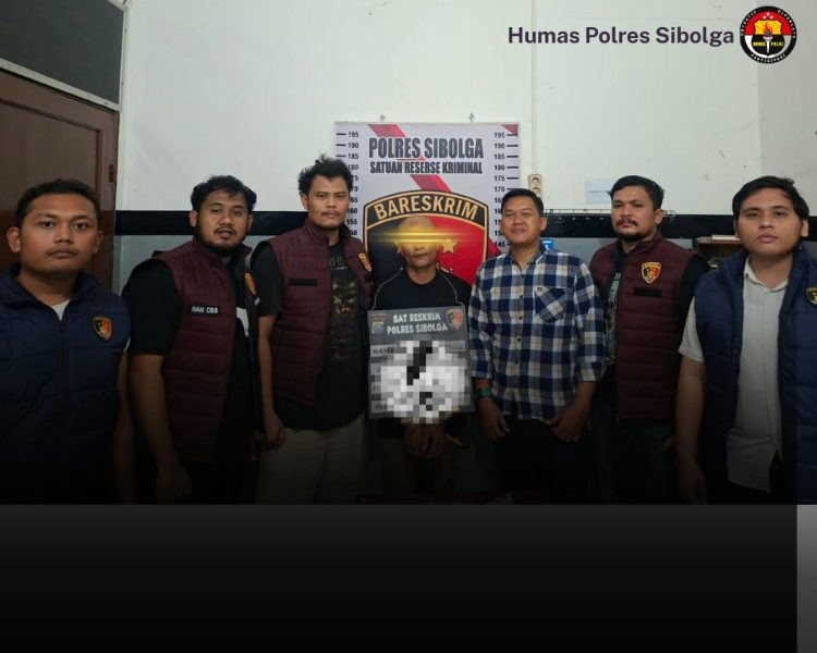 Enam Jam Usai Penusukan Maut di Sibolga, AN Diciduk Polres Sibolga di Pinang Sori