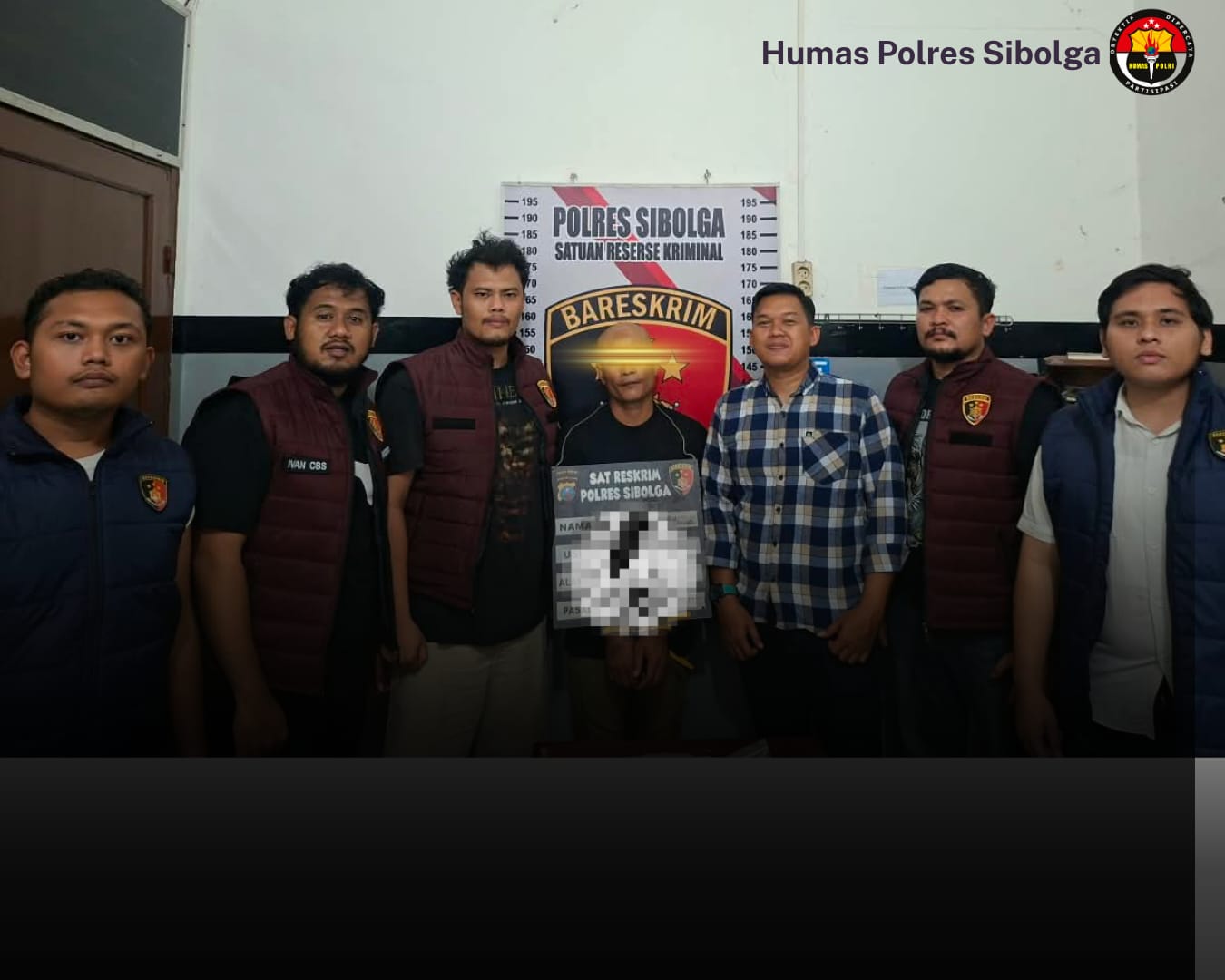 Enam Jam Usai Penusukan Maut di Sibolga, AN Diciduk Polres Sibolga di Pinang Sori
