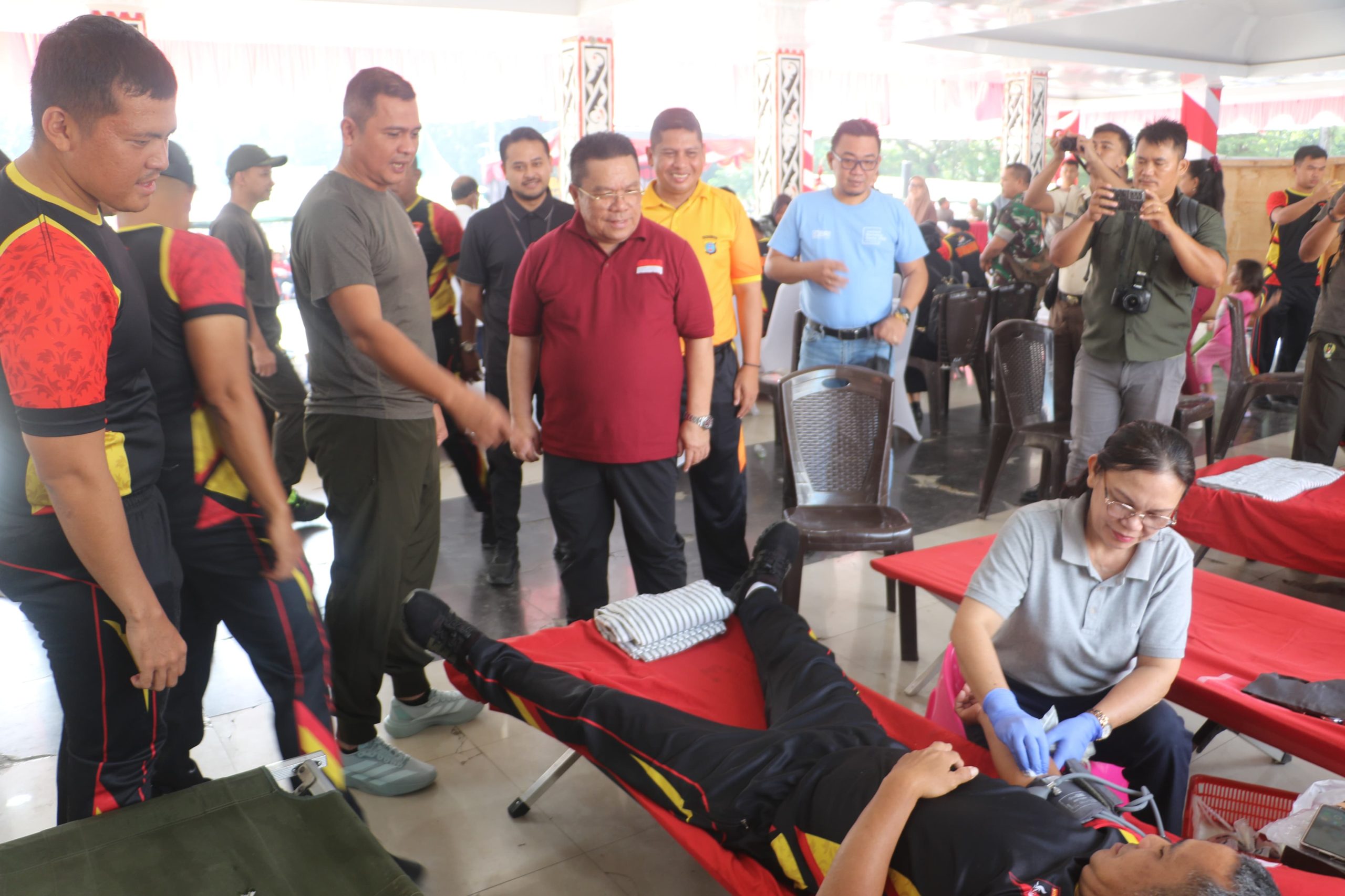 Dandim Agus Rangkuti Pimpin Baksoskes HUT ke-81 TNI, Kodim 0207/Simalungun Hadir Beri Layanan Gratis untuk Rakyat