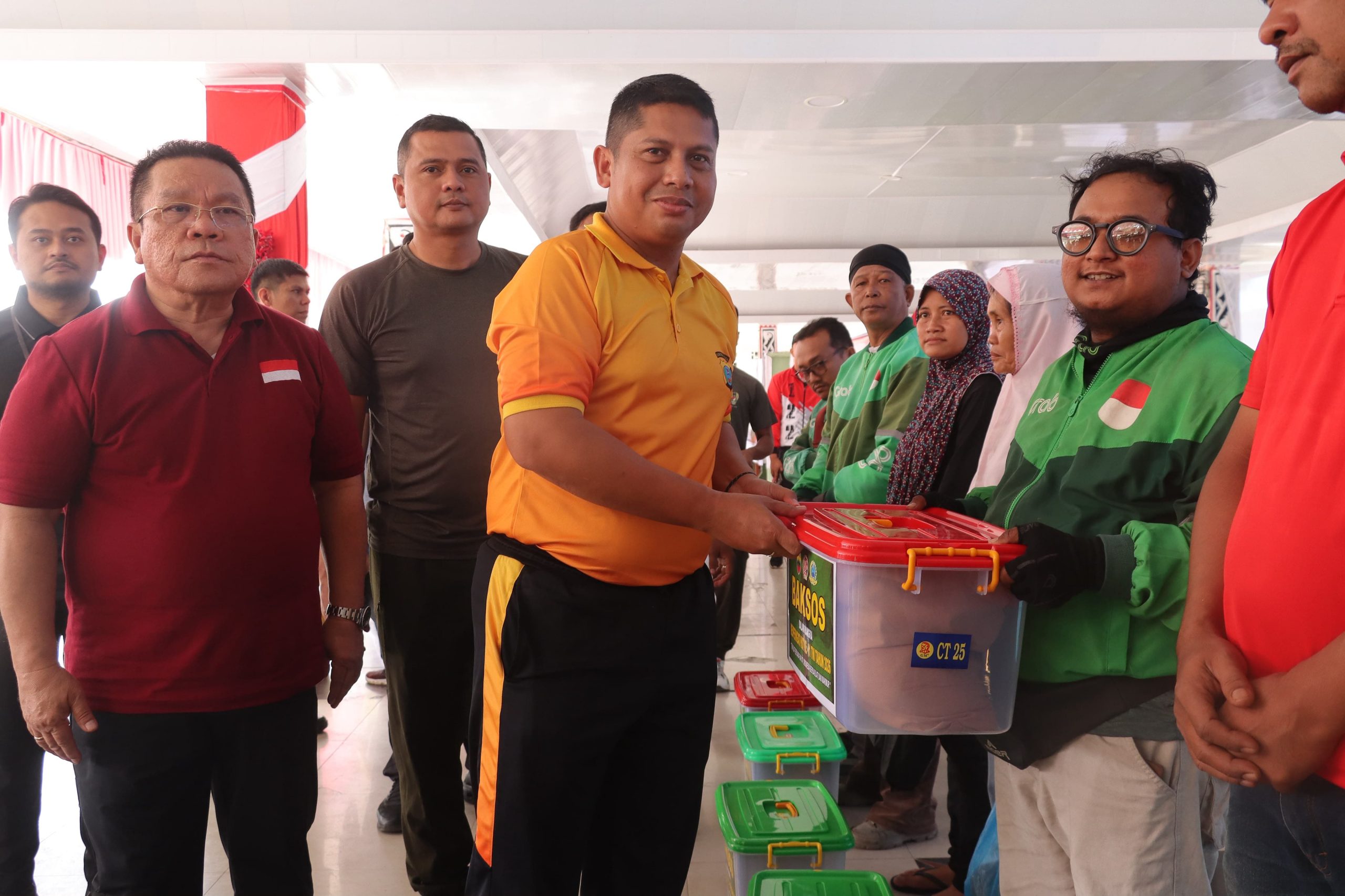 HUT ke-81 TNI, Kapolres Dhana Noer Bersama Dandim dan Wali Kota Hadir Layani Masyarakat