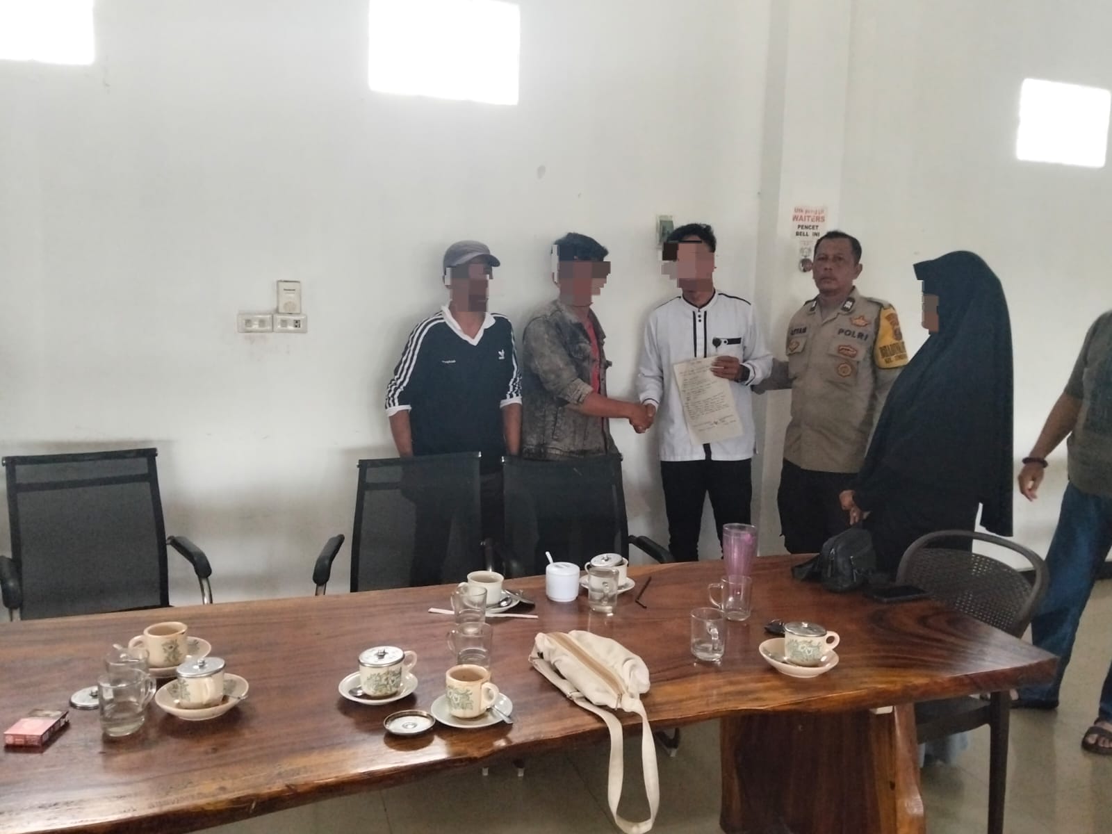 Cekcok Usai Putus Cinta Berujung Ancaman, Bhabinkamtibmas Siantar Barat Pilih Jalan Damai