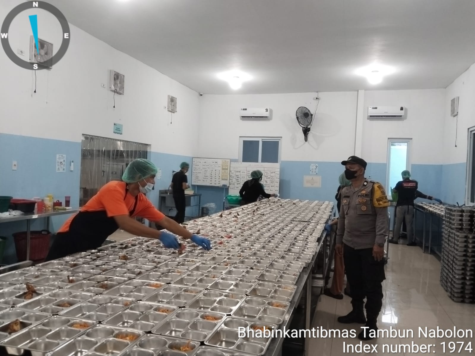 Kawal Distribusi MBG, Bhabinkamtibmas Turun Langsung Pantau Dapur SPPG Martoba