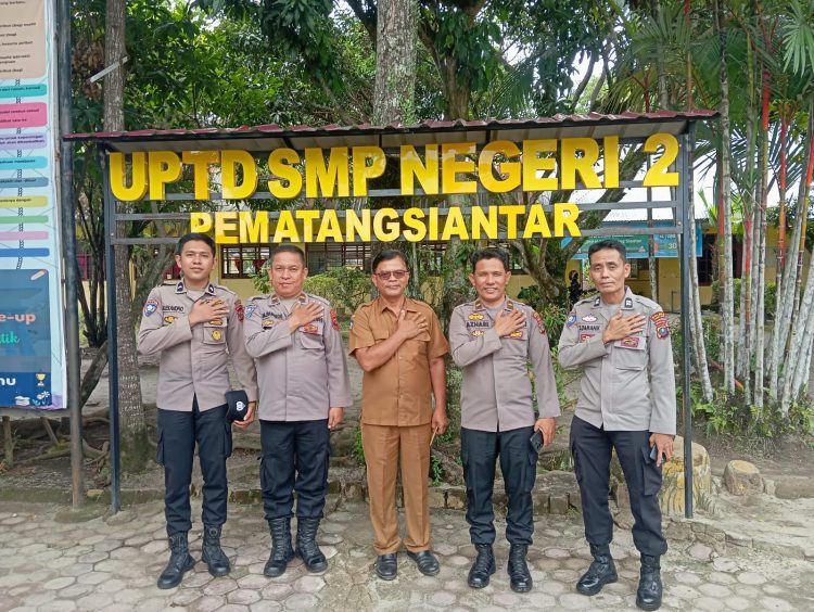 Tak Sekadar Imbauan, Sat Binmas Polres Siantar Turun Langsung Jaga Kamtibmas