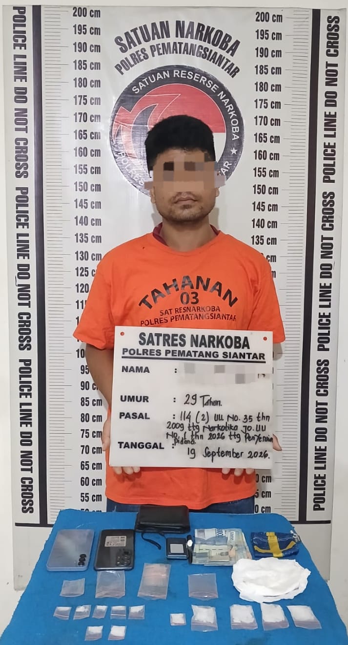Gerak-gerik Mencurigakan Bongkar Simpanan Sabu, IH Diciduk Polisi dengan 21,55 Gram Barang Bukti