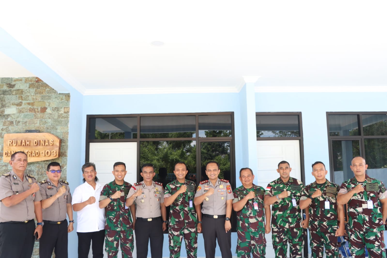 Jaga Sibolga Tetap Kondusif, Kapolres Budi Prasetyo Perkuat Sinergi dengan Satrad 103