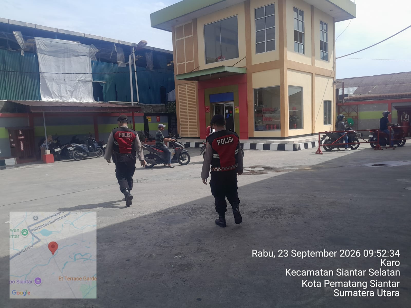 Stok Pertalite 41 Ribu Liter, Polisi Rutin Pantau SPBU Pertamina di Pematangsiantar