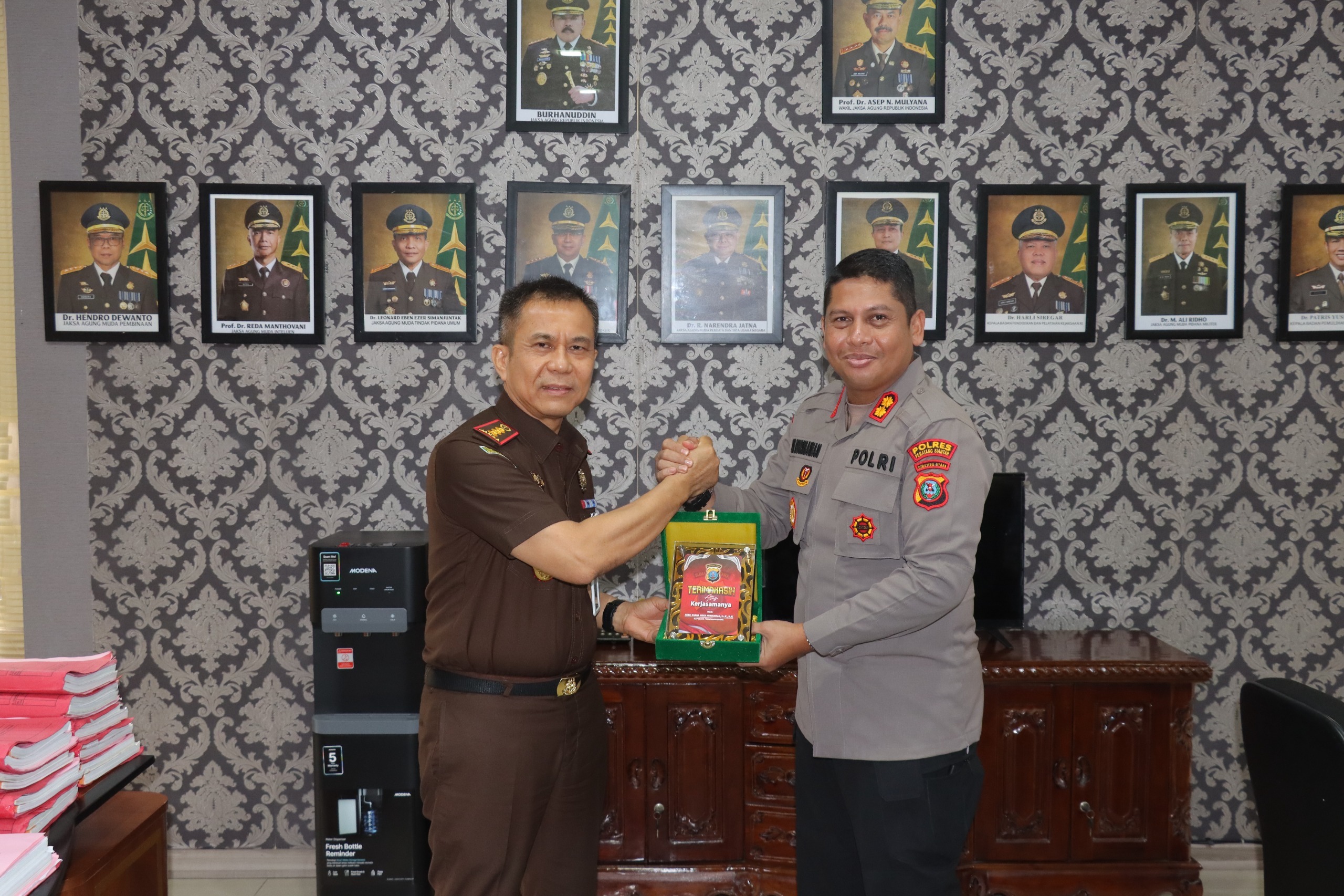 Kapolres Dhana Noer Temui Kajari, Sinergi Penegakan Hukum Diperkuat